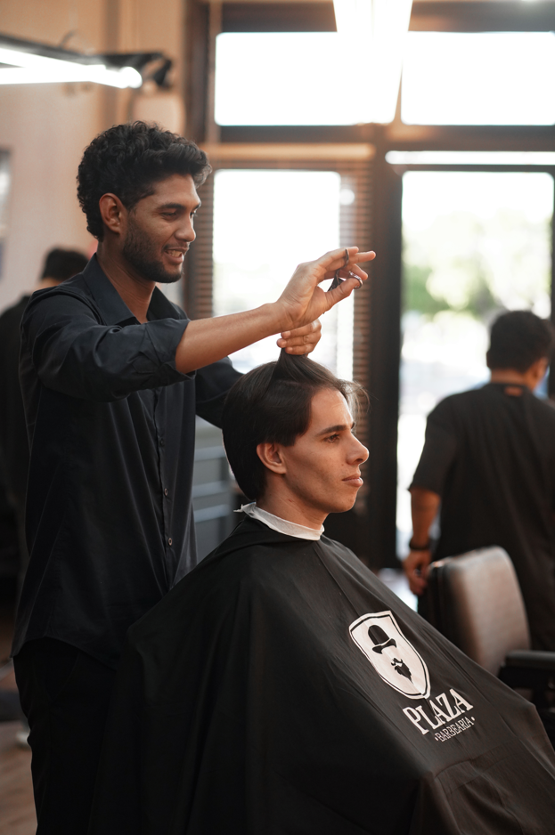 Ambiente interno Plaza Barbearia
