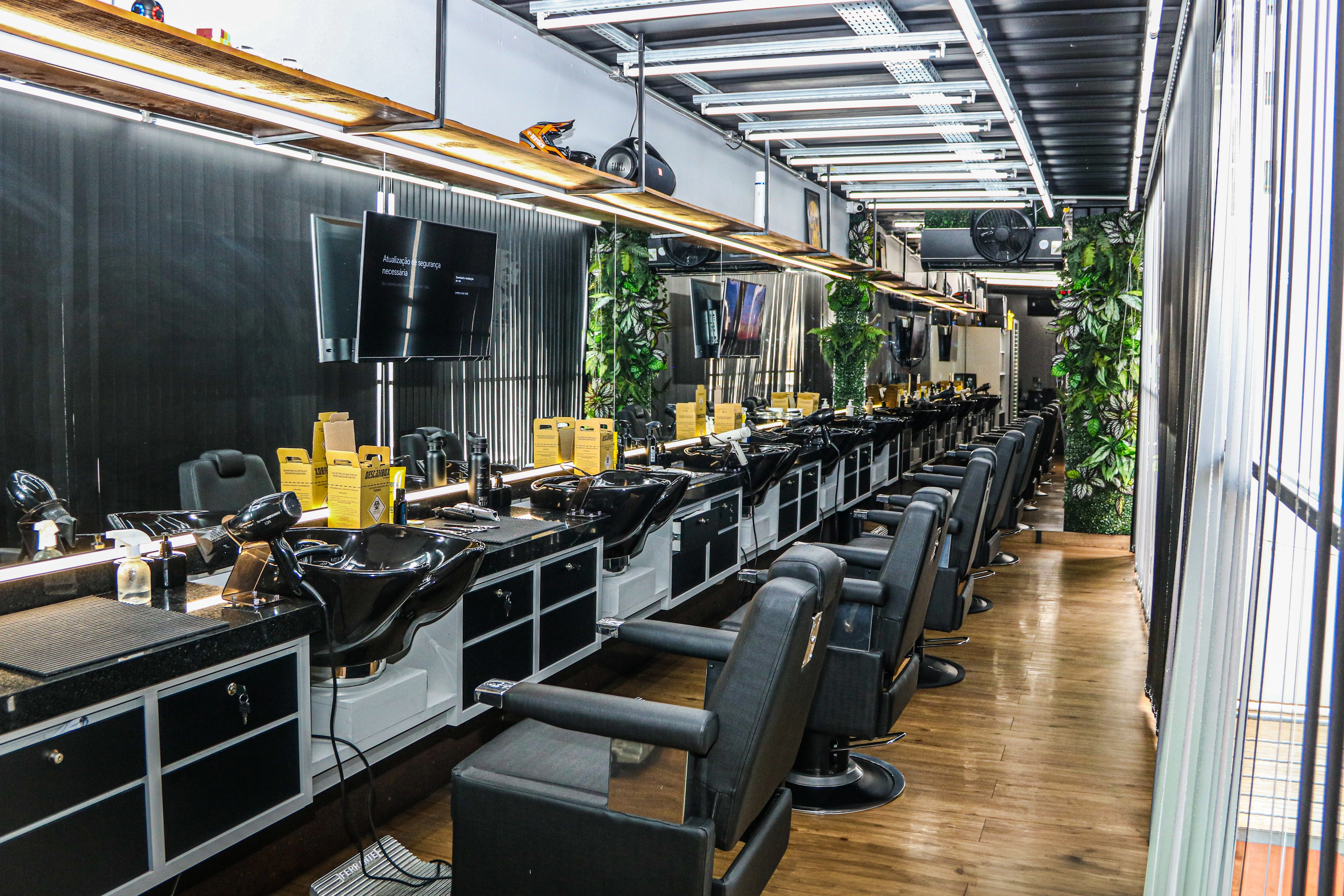 Recepção Plaza Barbearia